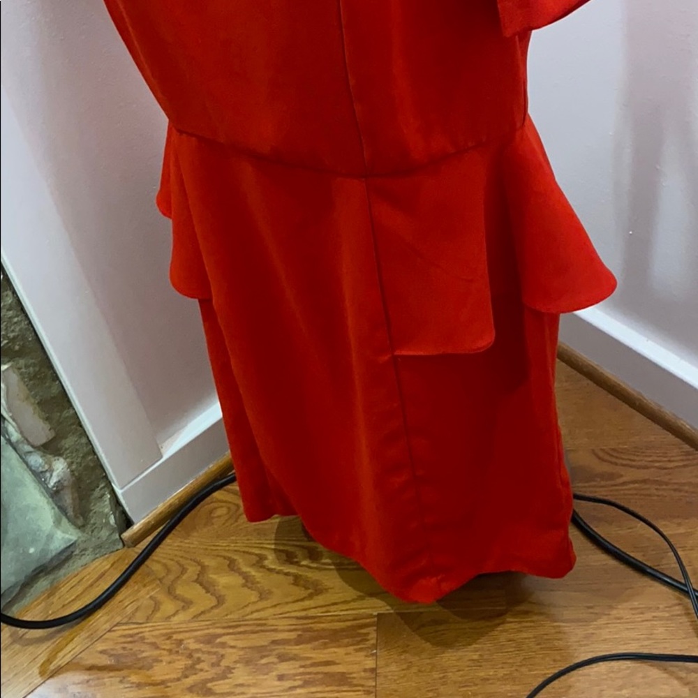 Forever 21 bright red dress sz L nwt $25 nice - Picture 3 of 10